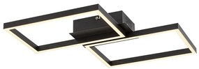 Plafoniera LED RBG si telecomanda Ludano
