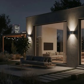 Aplică LED de exterior Ideal Lux ATOM LED/12W/230V IP54 alb