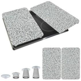 WENKO 2521120500 - Capac protector ABDECKPLATTE NEUTRAL, 30 x 52 cm, granit/multicolor