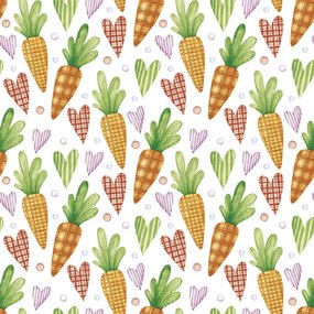 Paște Sweet Carrots șervețel set de 20 25x25 cm