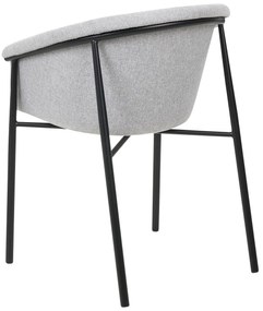 Set 2 buc scaun tip bar Anja (gri). 1077511