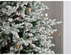 Decorațiune de Crăciun suspendată din lemn Kähler Design Nordic Tales