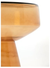 Măsuță auxiliară rotundă din sticlă ø 37 cm Dakwa – Light &amp; Living