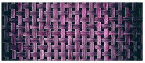 Tabloul textura în mov (120x50 cm)
