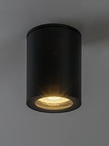 Spot aplicat pentru baie, Protectie IP44 Koven negru