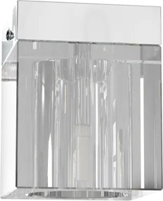 Open Design OR81039 - Spot CUBO 1xG9/8W/230V sticlă transparentă/crom lucios