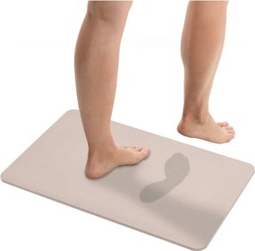 Covoraș de baie bej din diatomit 39x60 cm Simi – Wenko