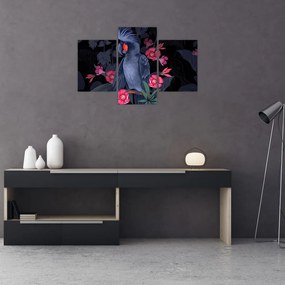 Tablou - Păpădia între flori (90x60 cm)