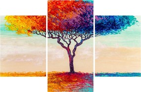 Tablou cu pom pictat (90x60 cm)