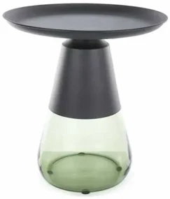 Măsuță de cafea Carini, negru / verde