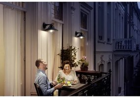 Philips 17381/30/PN - Aplică perete exterior COMORANT 1xE27/42W/230V IP44