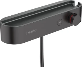 Hansgrohe ShowerSelect baterie de duș perete cu termostat negru 24360670