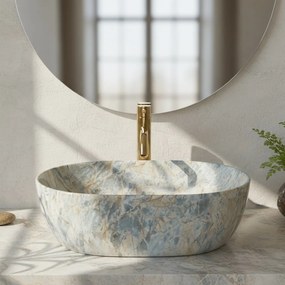 Lavoar pentru blat Rea Amelia Ruststone 48