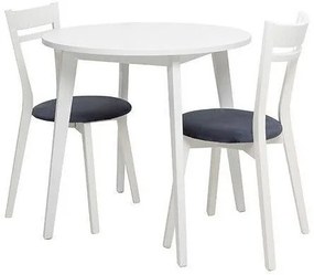 Set de mese Boston 365 76cm, 24 kg, Numărul de locuri: 2, Rotund, Stil: Scandinav, Lemn: Fag