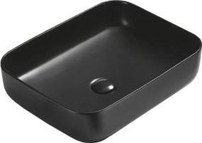 Mexen Carla chiuvetă de tejghea 50 x 39 cm, negru mat - 21555085