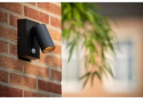 Lucide 09831/01/30 - Corp de iluminat exterior cu senzor TAYLOR 1xGU10/50W/230V IP54