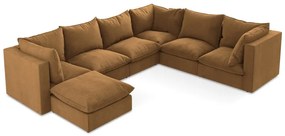 Colțar teracotă (cu colț pe partea dreaptă/în formă de "U") Manao – Makamii