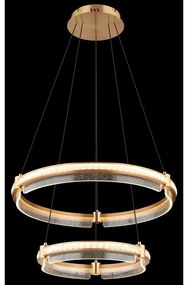 Lustra LED suspendata design circular cu telecomanda BLONDIE