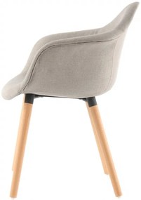 Set 2 scaune tapitate Winston Beige