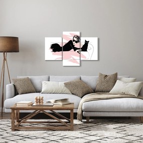 Tablou - Doamnă de modă (90x60 cm)