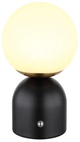 Globo 21006S - Lampă de birou LED tactilă JULSY, dimabilă, 2,5W, neagră