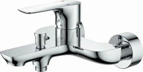 Baterie cada-dus Inter Ceramic Dover monocomanda crom finisaj lucios