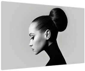 Tablou - Profilui femeii frumoase (90x60 cm)