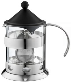 Ceainic sticla cu infuzor inox 1.2L, Ismena