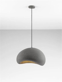 Lustra suspendata design modern, Stone Gray, AERE, L 50cm