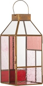 Felinar din sticlă (înălțime 34 cm) Drew – Bloomingville