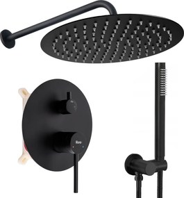 Set de dus incastrat Rea Foss Clif Black + BOX