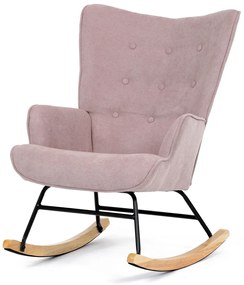 Fotoliu balansoar PINK2, roz