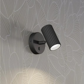 Eglo 902031 - Aplica de perete tip spot PORTILLO 1x GU10/5W/230V, negru