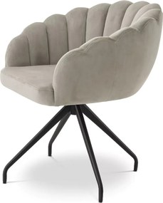 Scaun pivotant design elegant LUX Luzern, Savona greige
