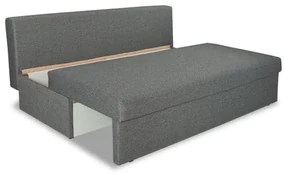 Canapea Extensibila Vario Cu Lada Gri Inchis, 191 x 98 x 80 Cm