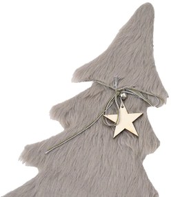 Brad decorativ cu blana LUSH 28 cm - diverse culori Barva: Maro