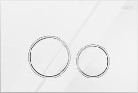 Mexen Fenix Air 05 buton de spălare pneumatic, alb lucios - 6A0500