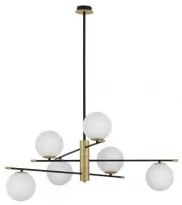 Lustra moderna 6 becuri G9 GIT 9009296 NOVA LUCE