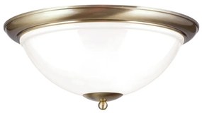 Plafoniera stil clasic AUSTRIAN OLD LAMP D-50cm alama antique/opal