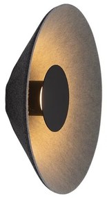 Aplica LED design modern decorativ ACOUSTIC gri, negru ZB-25178