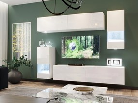Mobilier living Berny 76 (alb + Alb lucios). 1087214