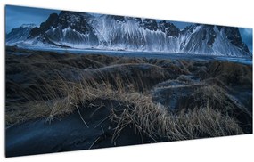 Tablou cu priveliște spre vărfurile Islanda (120x50 cm), în 40 de alte dimensiuni noi