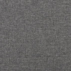 Taburet gri deschis portocaliu, 45x29,5x39 cm, textil piele eco Gri deschis si portocaliu