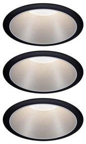 Paulmann 93408 - Set 3x LED 6,5W IP44, luminar baie COLE, dimabil, 230V