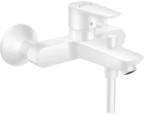 Baterie cada - dus Hansgrohe Talis E alb mat
