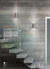 Aplica de perete moderna, finisaj negru, LOOK AP2 NERO