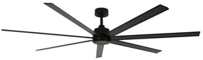 Ventilator de tavan Lucci air 21610949 ATLANTA 1xGX53/12W/230V negru + telecomandă