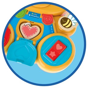 Clementoni Montessori Didactic Teddy Bear, 29 x 35x 5,5 cm