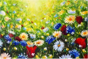 Tablou - Flori sălbatice (90x60 cm)