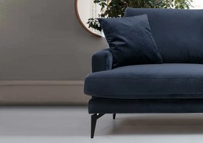 Canapea Papira 2 Navy Blue